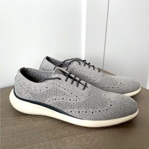 New! Men’s Cole Haan troy shoe, knit oxford cool gray/ironston color size 9